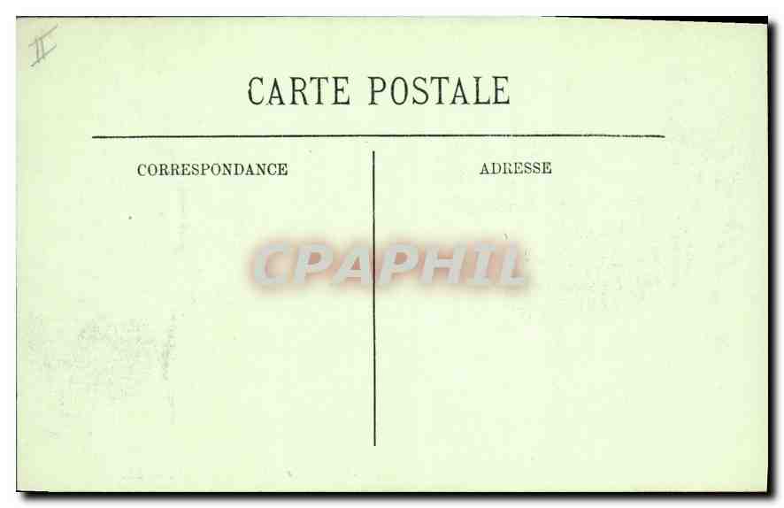 CPA Melun L'Hotel de Ville — Rückseite