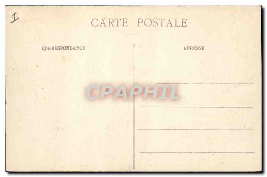CPA Melun Chateau de Vaux Vicomte Bassin de la Tritonne — Rückseite