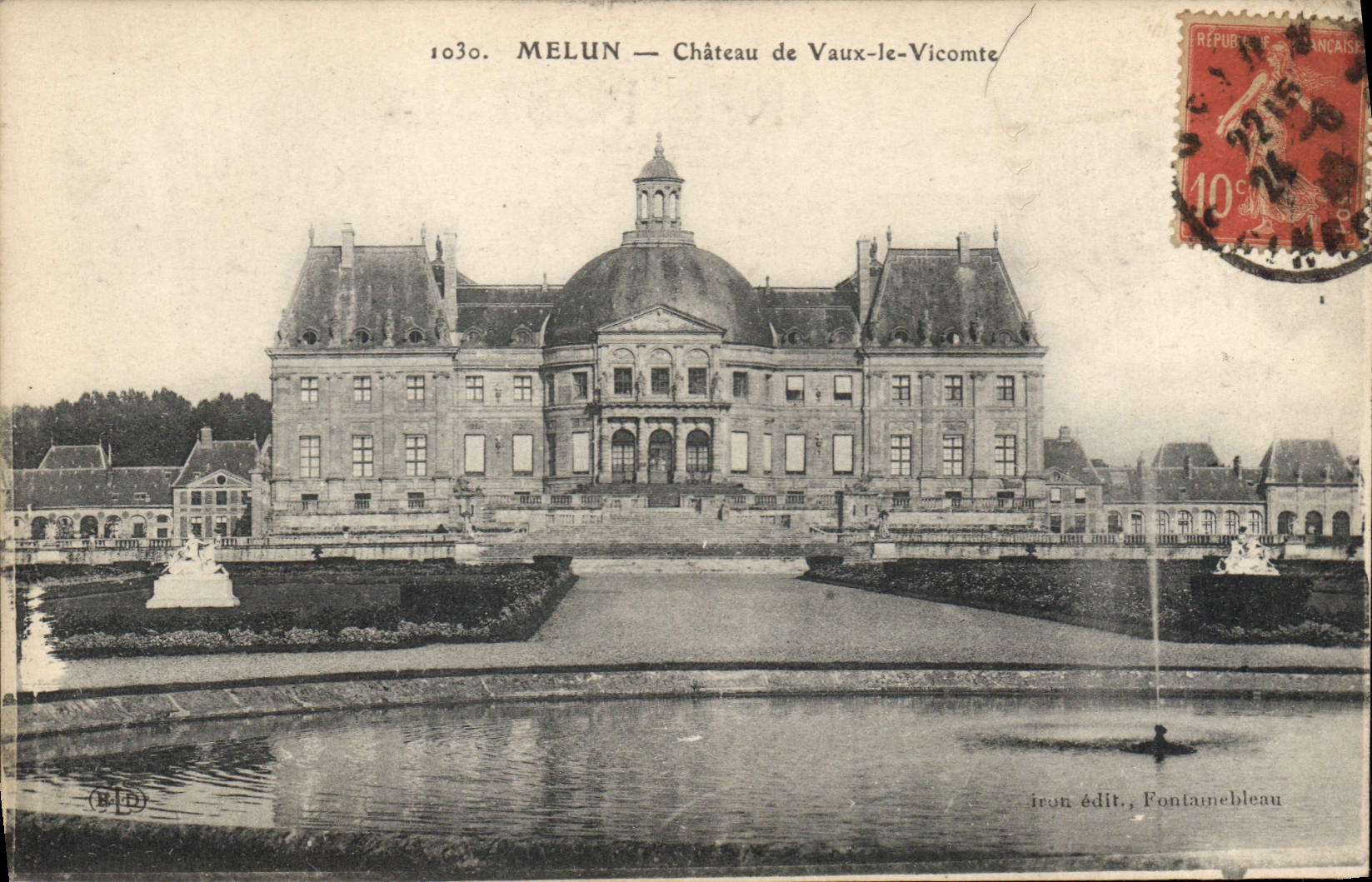 CPA Melun Chateau de Vaux le Vicomte