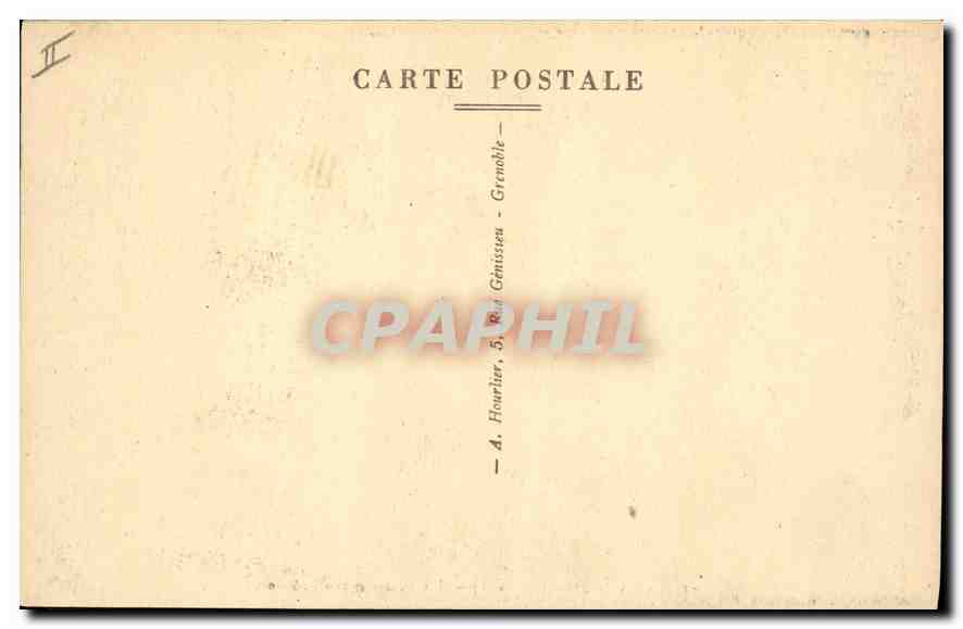 CPA Le Lautaret (2056 m) Les Hotels et le Combeynot — Verso