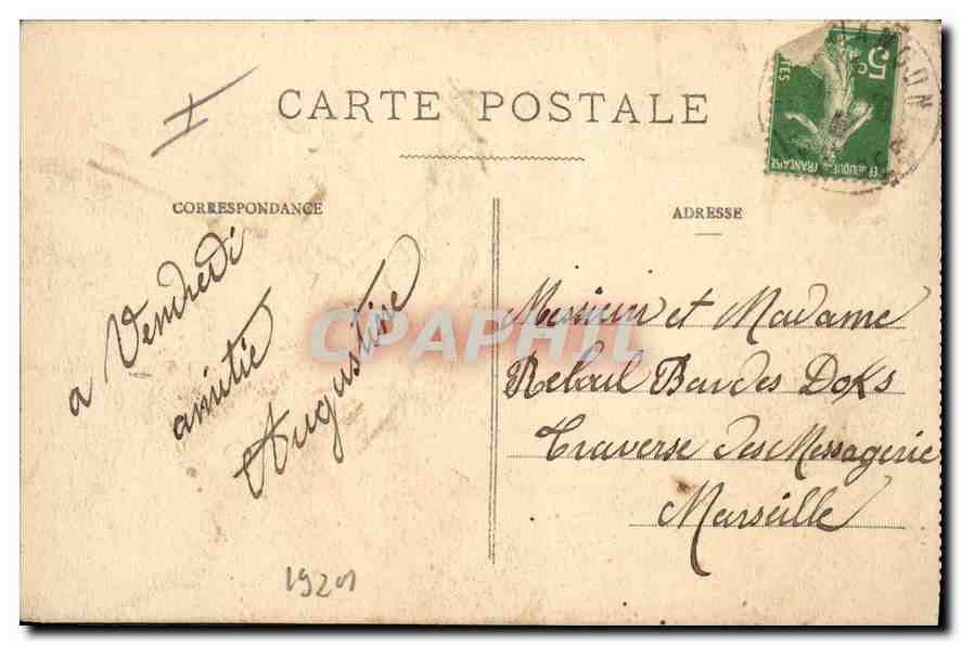 CPA Le Lautaret Hotel (2075 m) Route nationale de Grenoble a Briancon — Verso