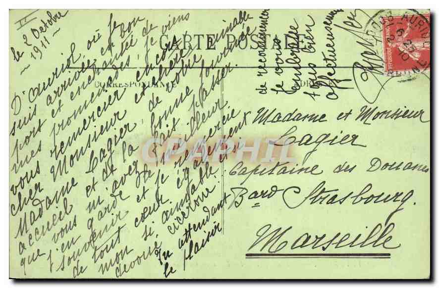 CPA Le Dauphine Le Lautaret et le Pic Blanc du Galibier — Rückseite
