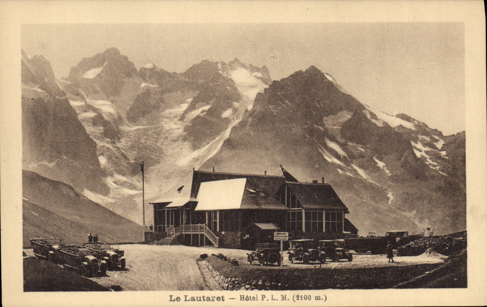 CPA  Le Lautaret Hotel du P L M (2110 m)