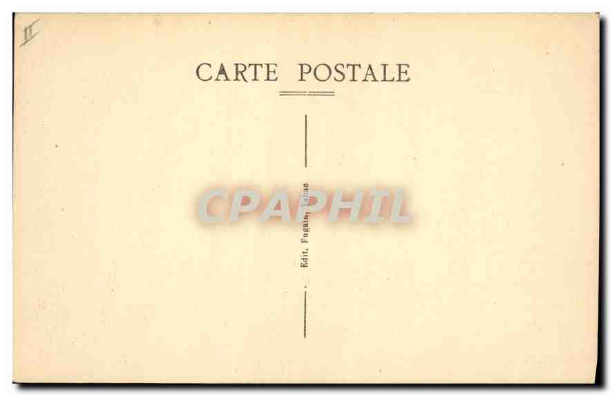 CPA Le Lautaret Hotel du P L M (2110 m) — Verso