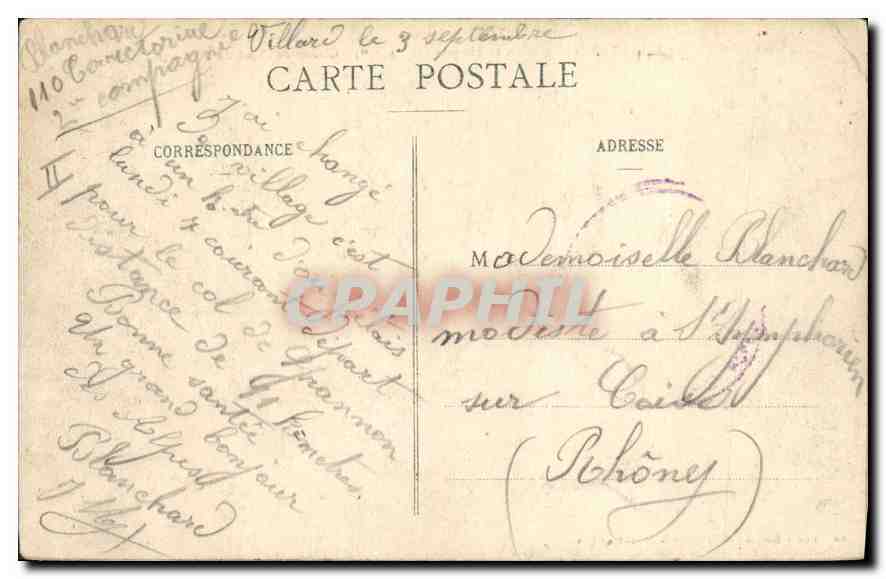 Le Lautaret - Chalets et Hospice (Alt. 2075m) - Glacier de l'Homme - Châtel Brutnel, Monétier-les-Bains (Hautes-Alpes) — Verso