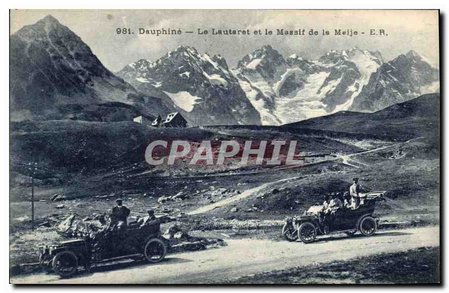 Dauphiné — Le Lautaret et le Massif de la Meije — E.R. n° 981