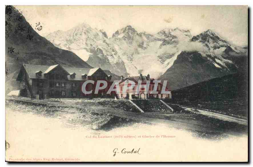 Col du Lautaret (2975 mètres) et Glacier de l'Homme — Patéterie des Alpes, Robert, Grenoble