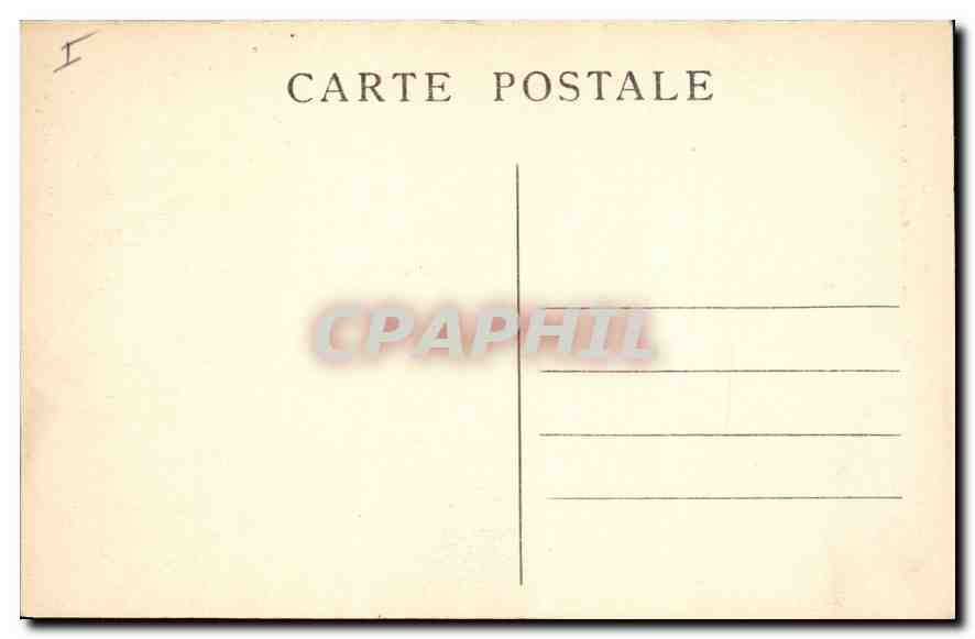 CPA Route de Lautaret la Cascade de la Pucelle — Rückseite