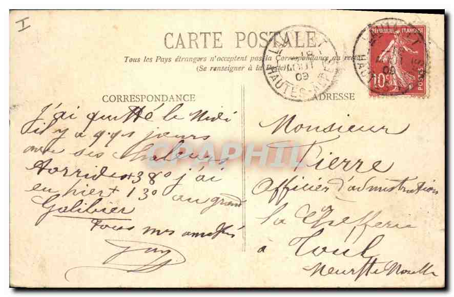 Dauphiné - Le Lautaret, les Hôtels et le massif du Combeynot - E.R. - n°824 — Reverso