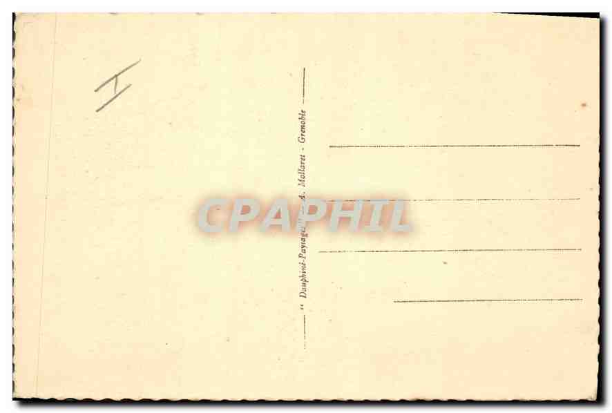 Dauphiné - LAUTARET (2.056 m.) - Le Jardin Alpin et l'Hôtel P. L. M. — Reverso