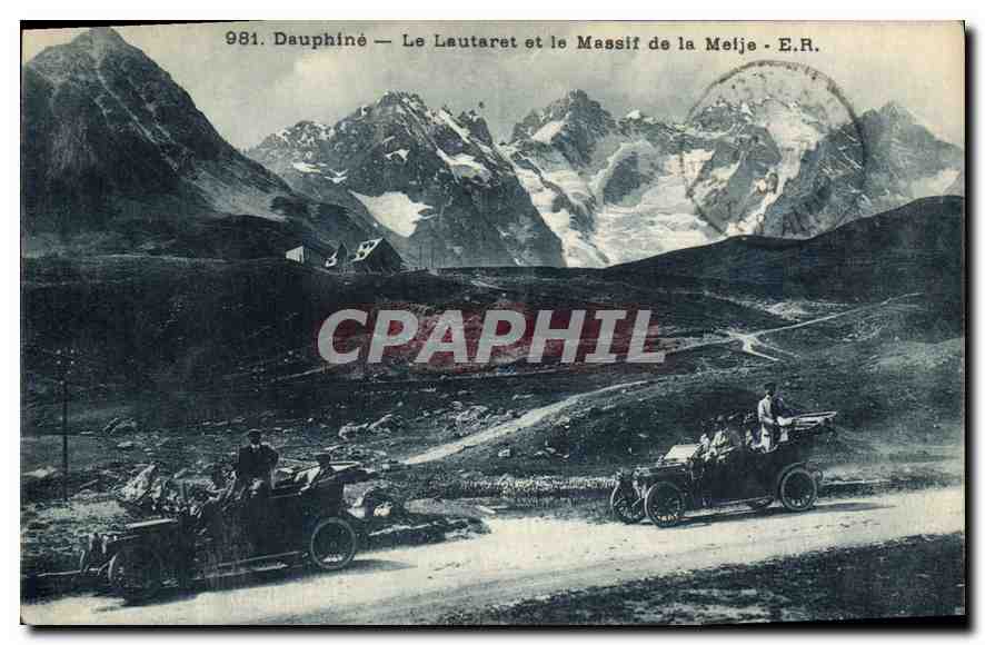 Dauphiné — Le Lautaret et le Massif de la Melje — E.R. n°981