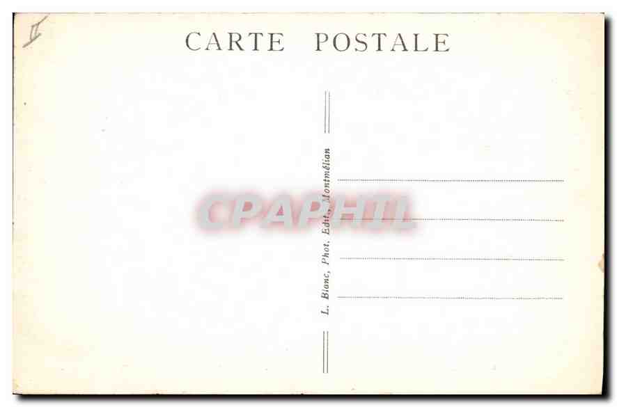 Col du Lautaret — vue alpine avec cycliste — L. Blanc, Phot. Editeur, Montmélian — Reverso