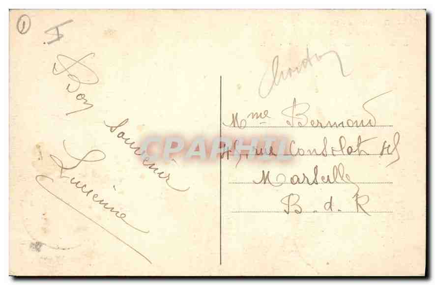 Dauphiné - Environs du Lautaret — Les Trois Evêchés (3120 m.) et Le Signal du Goléon (3459 m.) — E.R. — Éditeur E.R. n° 834 — Reverso