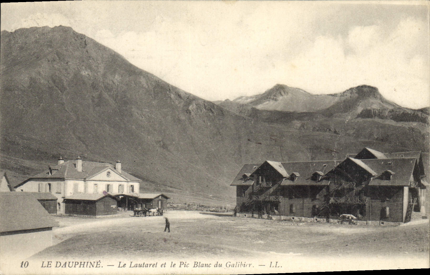 Le Dauphiné — Le Lautarel et le Pic Blanc du Galibier — I.L.