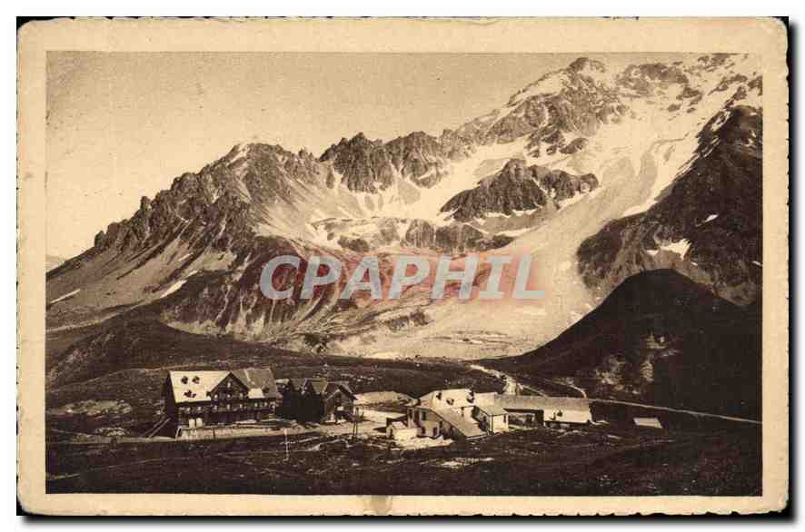 COL du LAUTARET (2.056 m) — Les Hôtels et le Combeynot (3.155 m) — Dauphiné — éditeur A. MOILLARD