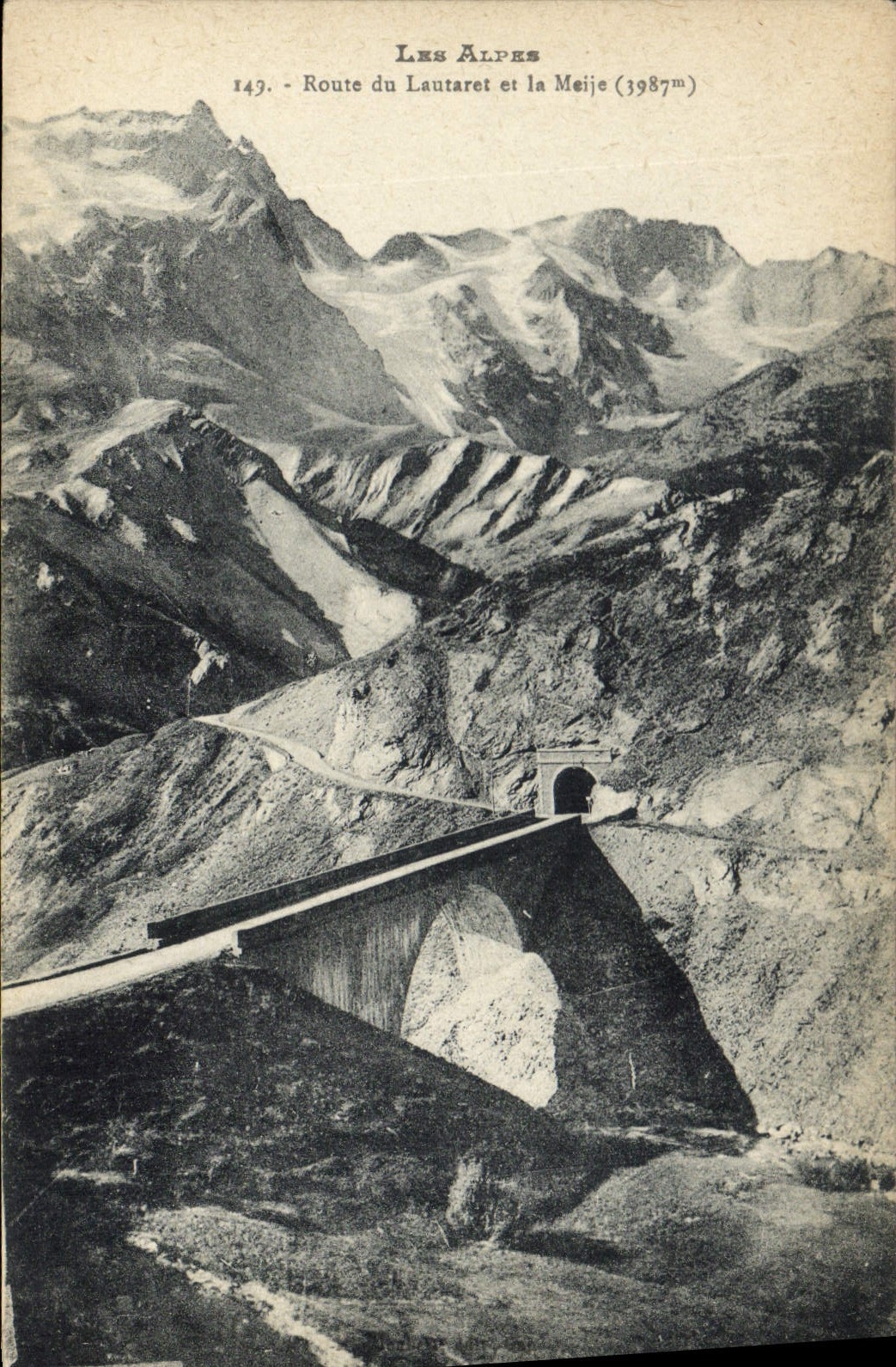 Route du Lautaret et la Meije (3987m) — Les Alpes — n°143
