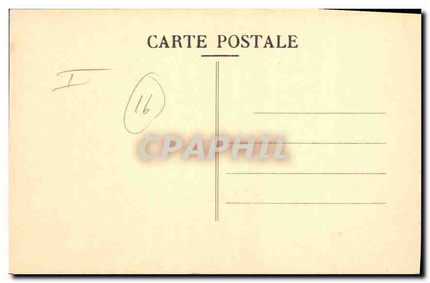 CPA La Rochefoucauld Ancien Couvent des Carmes (XIe s) — Rückseite