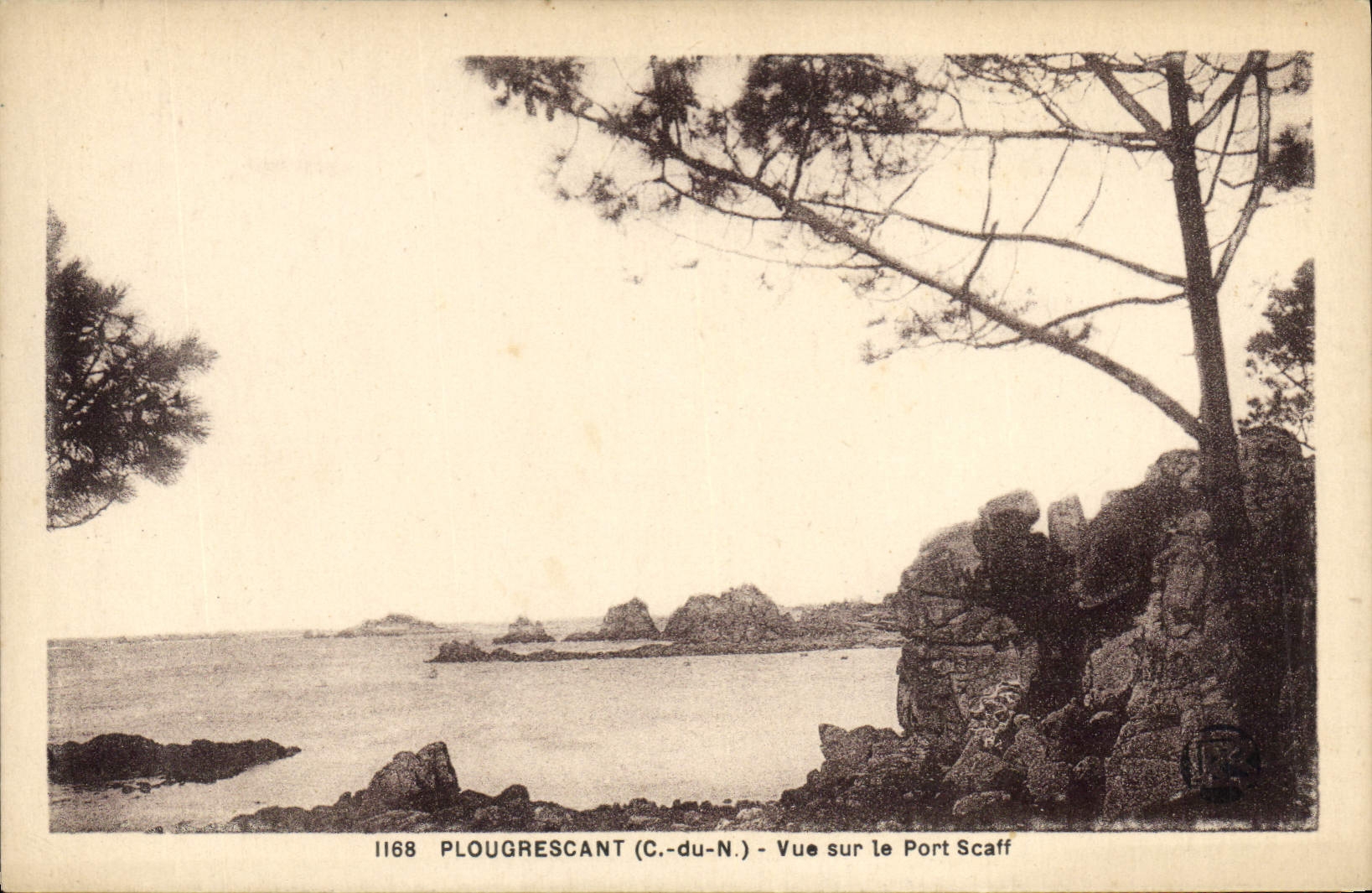 PLOUGRECANT (C.-du-N.) - Vue sur le Port Scaff