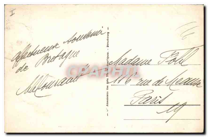 Paimpol - Promenade du bois de Guilben — éditeur A. B. L. n°8 — Rückseite
