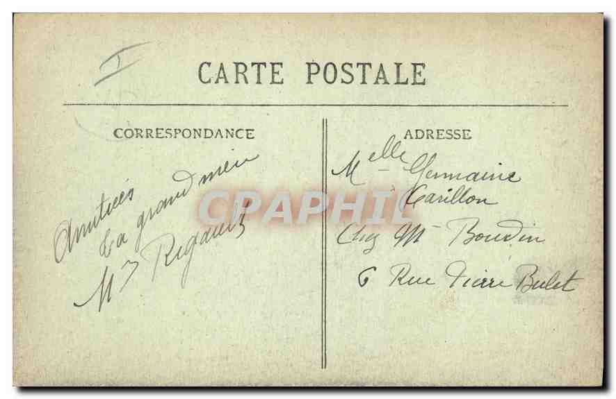 CPA Saint Cast (C du N) Les Rocher de l'Isle — Verso