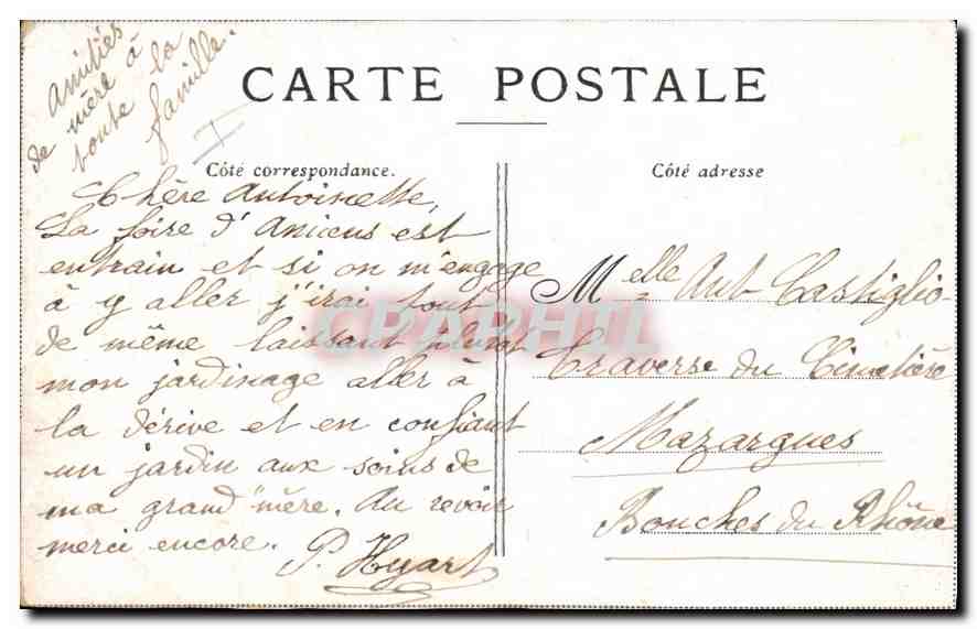 Pléneuf (Côtes-du-Nord) — Château de Bien-Assis — éditeur non identifié — Rückseite