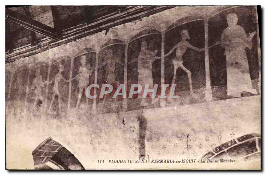 PLOUHA (C.-du-N.) - KERMARIA-en-ISQUIT - La Danse Macabre