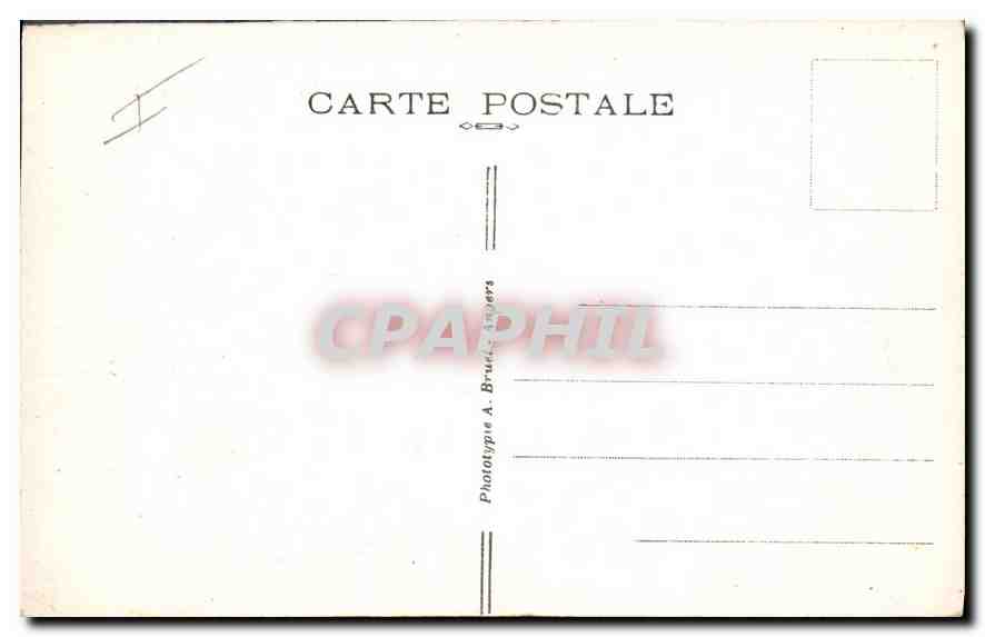 Environ de Lannion — Le Grand Donjon et intérieur des Ruines du Château — A. B. — Verso