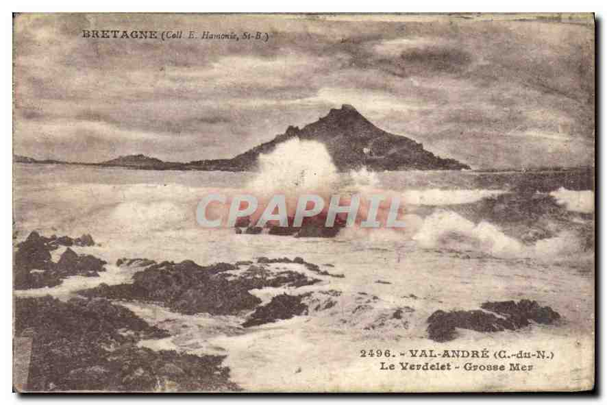 Le Verdelet - Grosse Mer — Bretagne (Cell. E. Hamonie, St-B.) — n° 2496