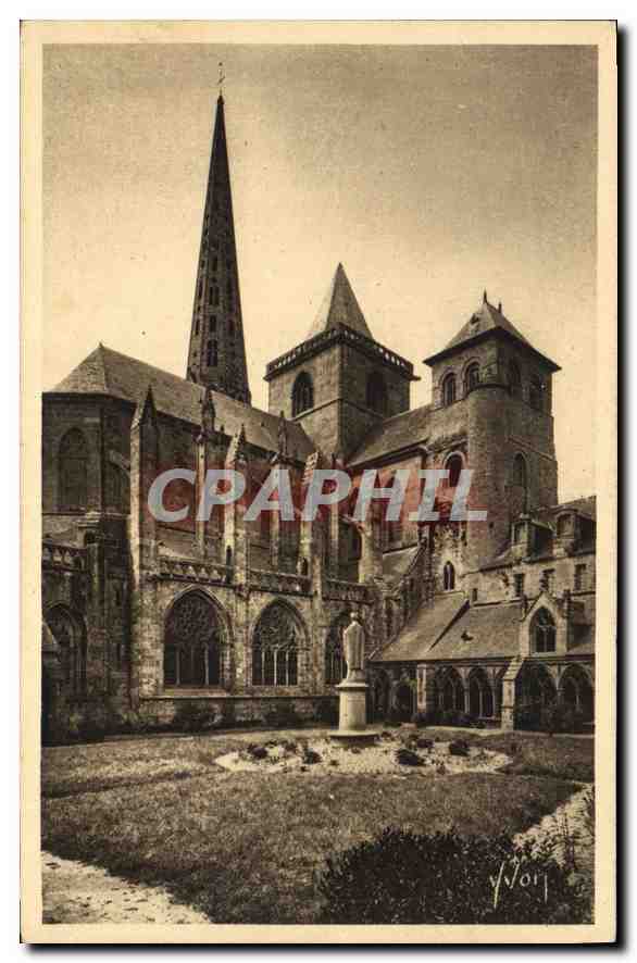 Tréguier — Apse der Kathedrale und der Cloister — Éditions d'Ar Yvón