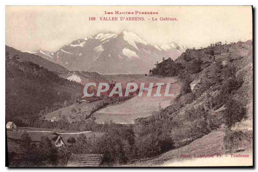 CPA Les Hautes Pyrenees Vallee d'Arrens Le Gabizot