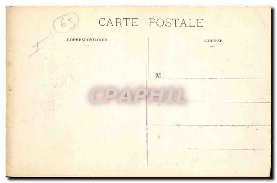 CPA Arcizac vue sur l'Adour — Rückseite