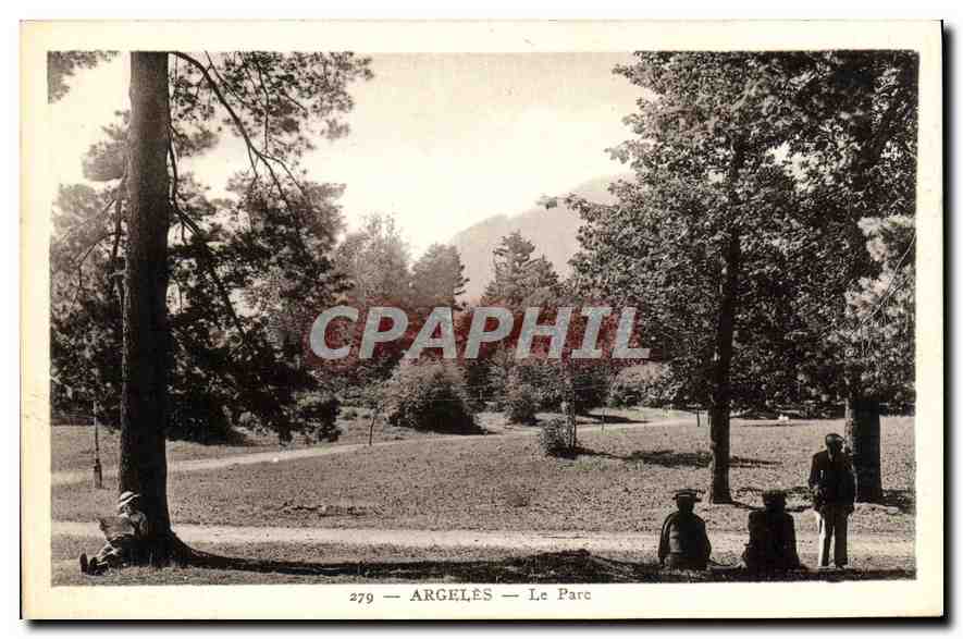 CPA Argeles Le Parc