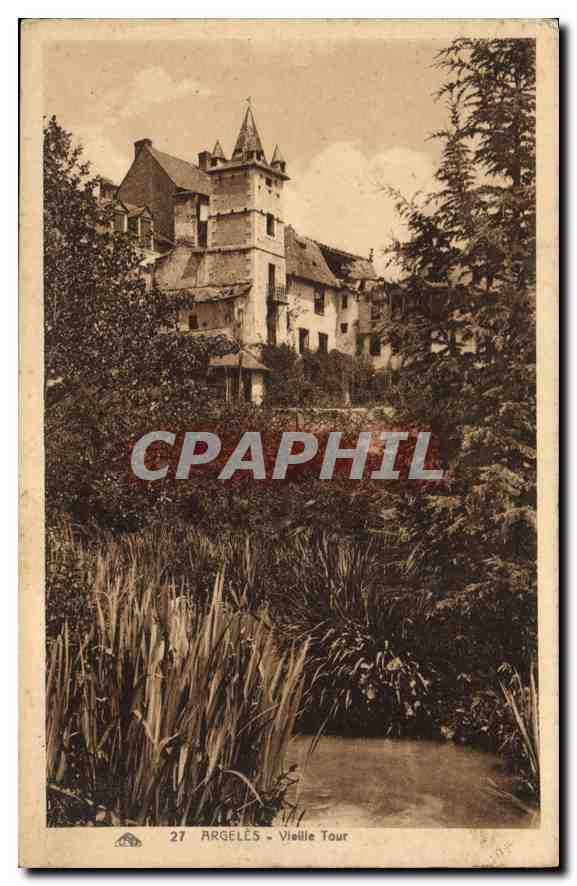 CPA Argeles Vieille Tour