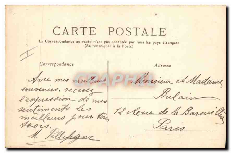 Argelès-Gazost, le Parc vu des Thermes — Hautes-Pyrénées — 140 — éditeur MIT — Rückseite