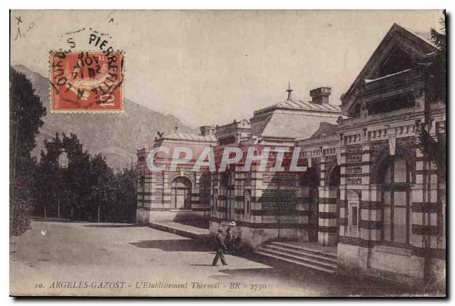 CPA Argeles Gazost L'Etablissement Thermal