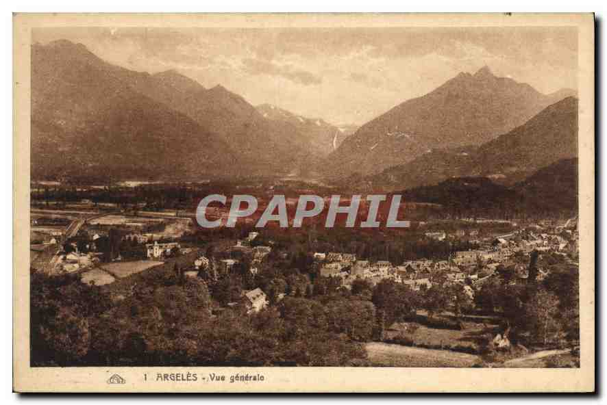 CPA Argeles Vue generale