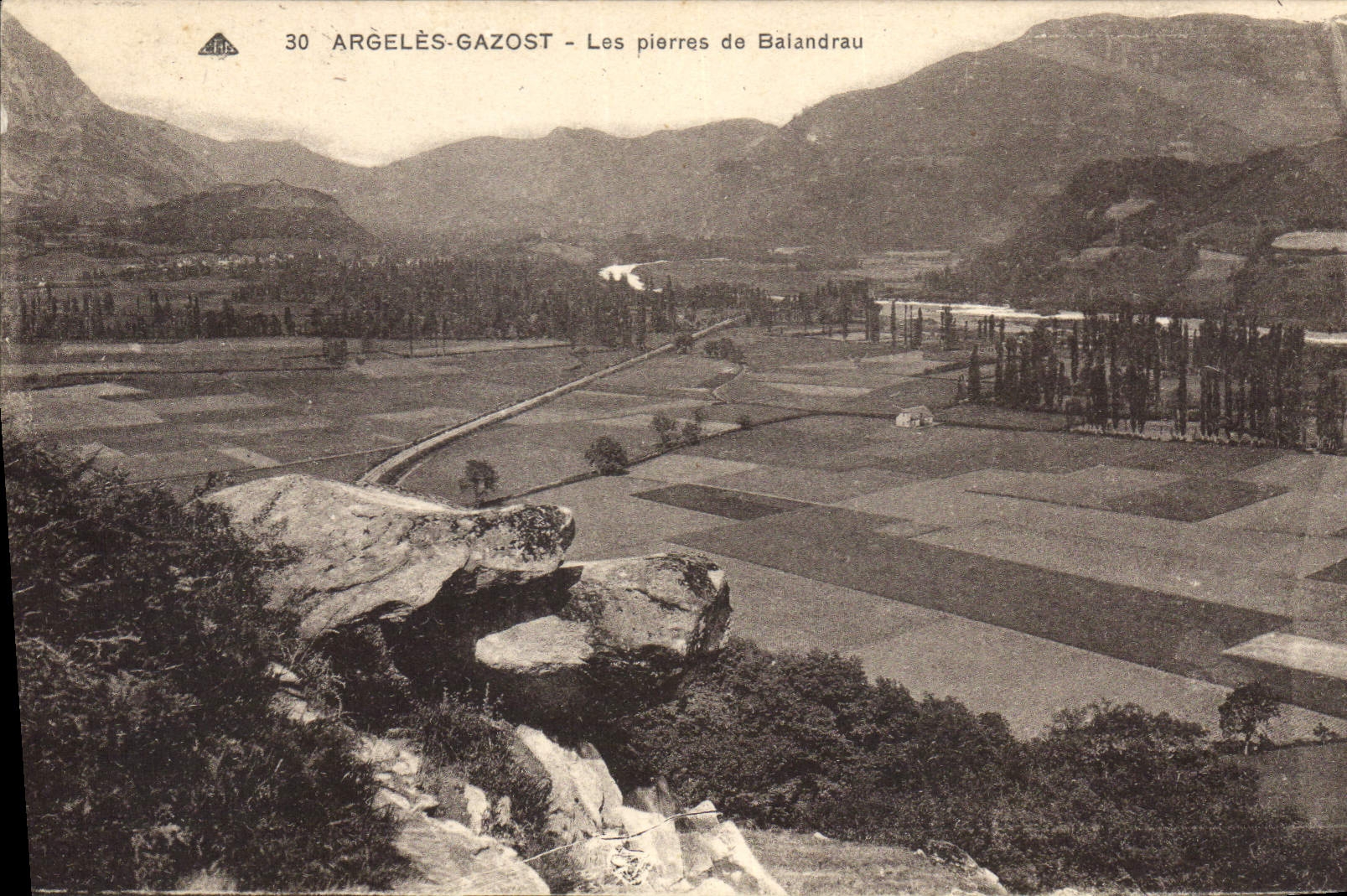 Argelès-Gazost — Les pierres de Balandrau — éditeur CPAH