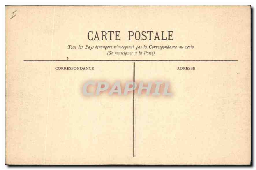 CPA Route de Luz a Gavarnie Gedre Vue generale — Verso
