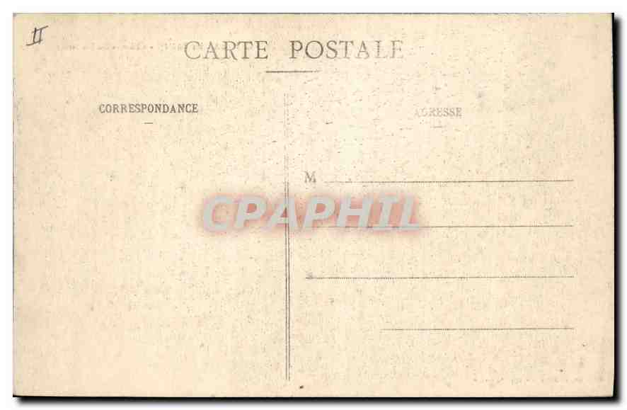Capvern-les-Bains — Château de Mauverin — Édition W. Richet, Cahors — Rückseite