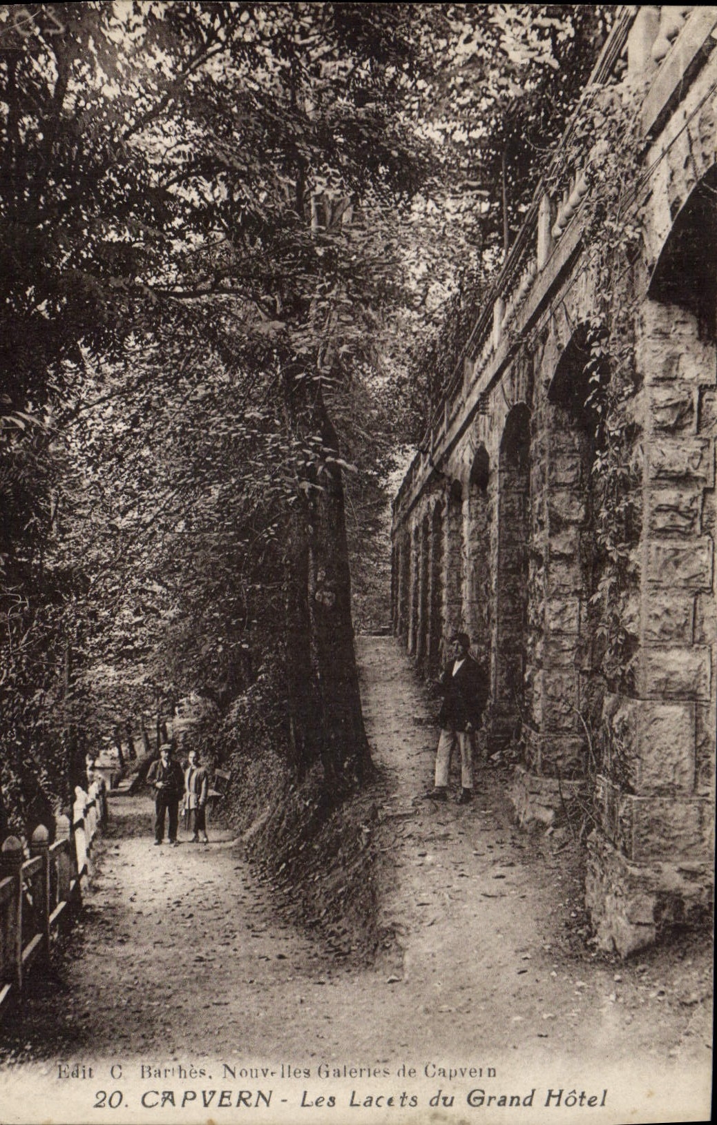 Capvern - Les Galeries du Grand Hôtel — Édit C. Barthès, n°20
