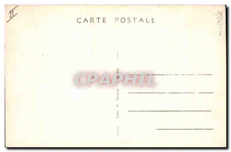 Bartrès — Bergerie authentique où Pernadette enfermait son troupeau — Éd. P. Doucet — Rückseite