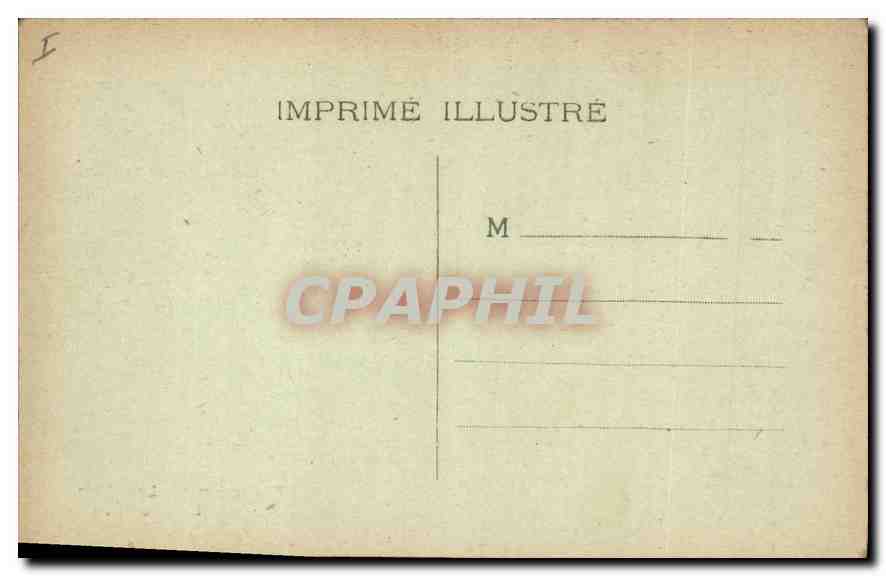 Bagnères-de-Bigorre — Excursion au Lac Bion (Lac Bleu) — Imprimé Illustré — Rückseite