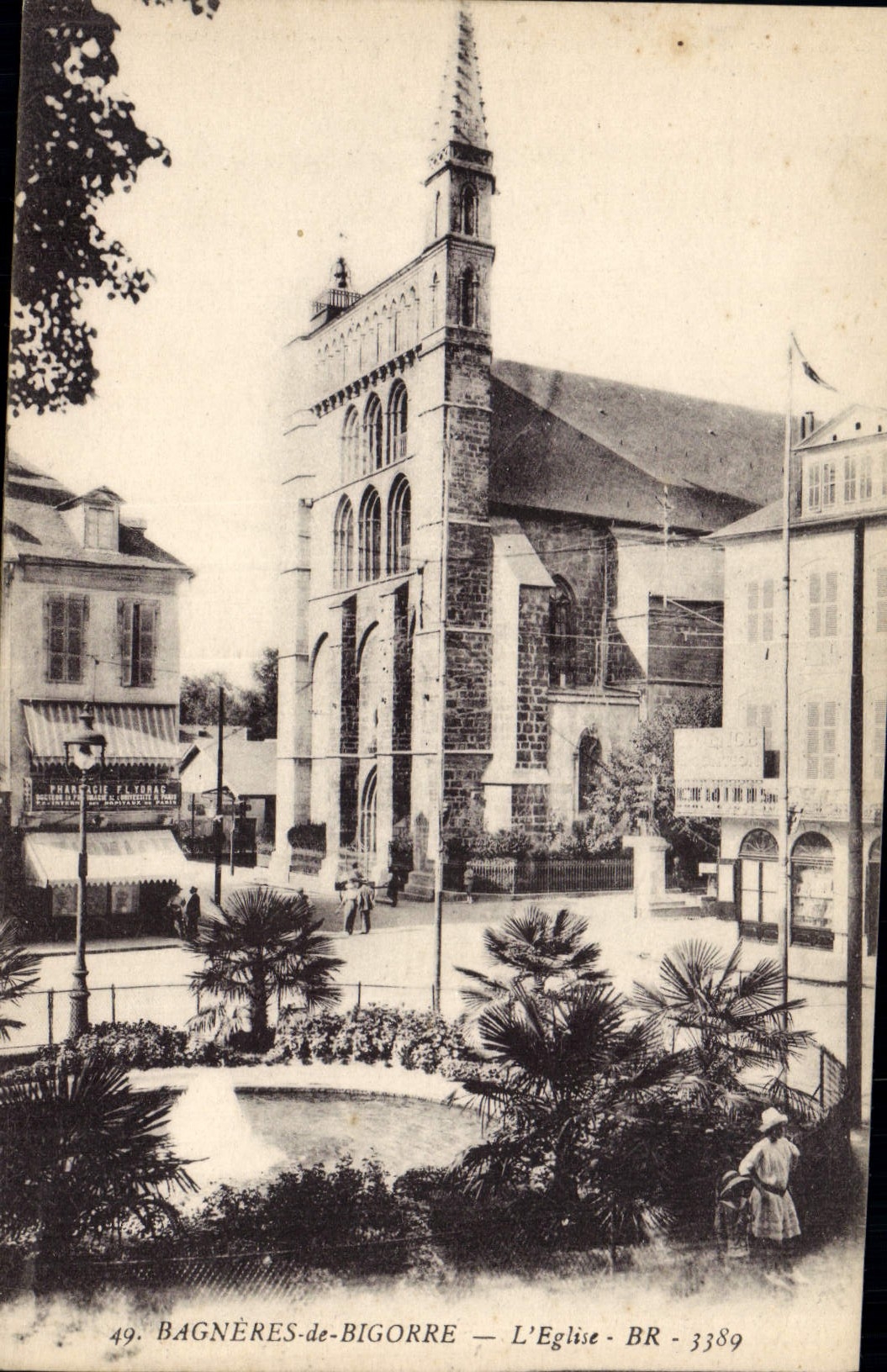 Bagnères-de-Bigorre — L'Église — BR - 3389