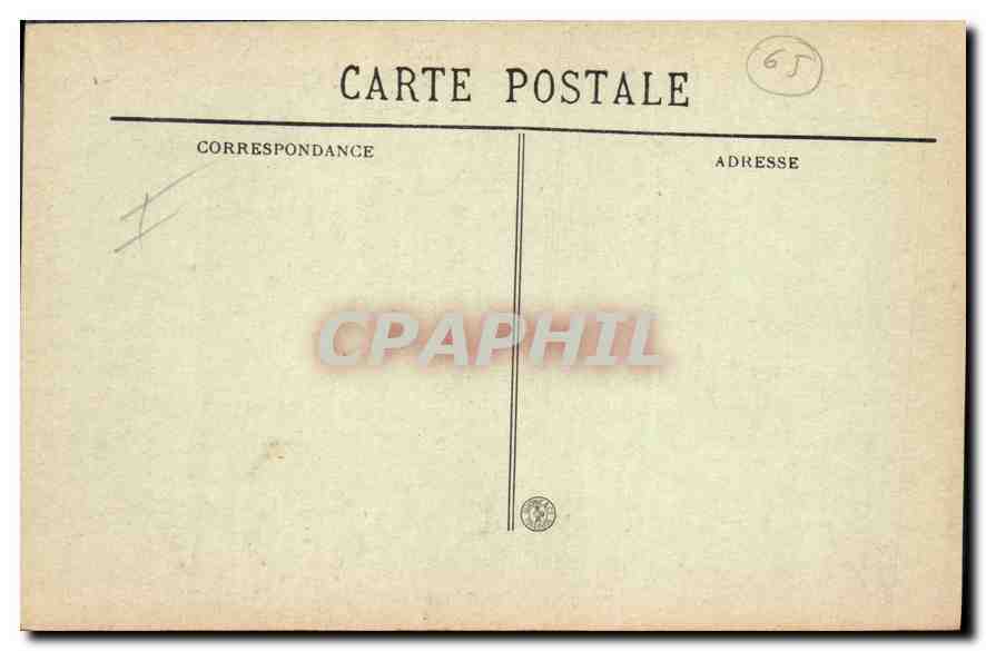 Bagnères-de-Bigorre — L'Église — BR - 3389 — Verso
