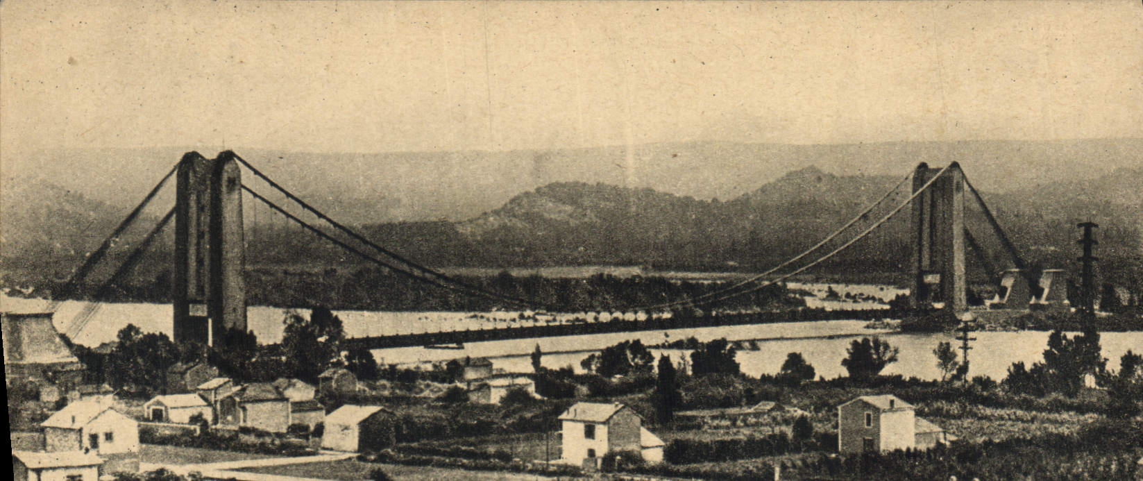 Cavaillon (Vaucluse) — Le Nouveau Pont sur la Durance — Lib. H. Montillet
