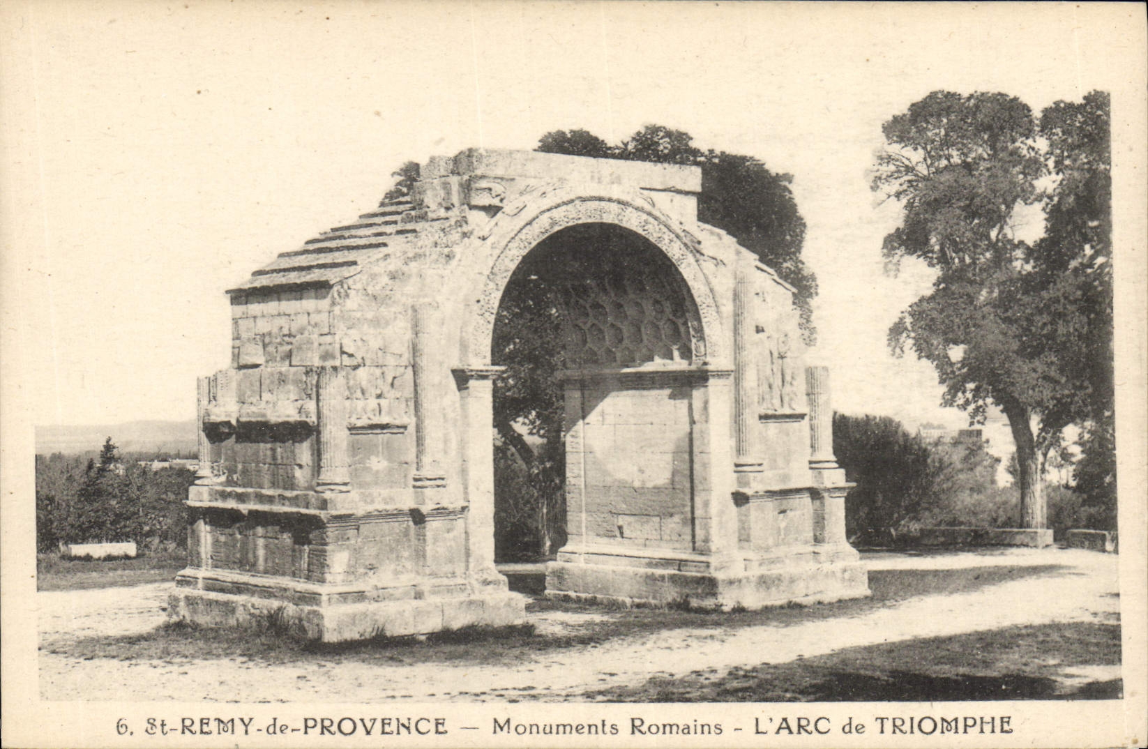 St-Rémy-de-Provence — Römische Denkmäler — Der Bogen des TRIOMPHE