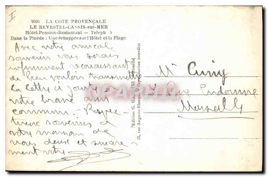 Vue panoramique de Le Revestel-sur-Mer — Mireile, éditeur — Reverso