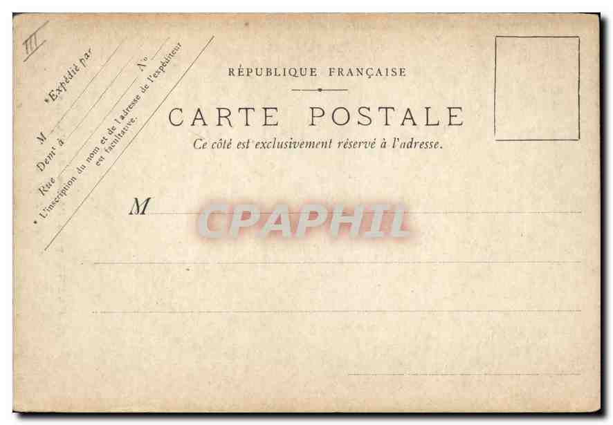 CPA Cassis Pres de l'Anse de l'Arene Vallat de la Mar — Back
