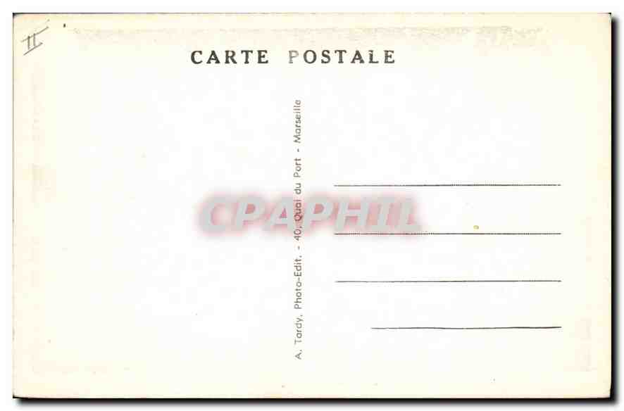 CPA Istres (B du R) Etang de l'Olivier — Rückseite