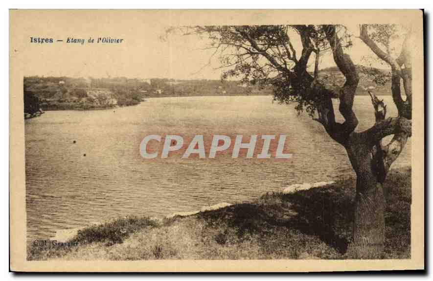 CPA Istres (B du R) Etang de l'Olivier
